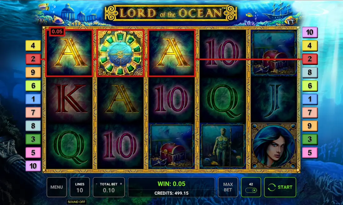 Lord of the Ocean Slot Vorschau