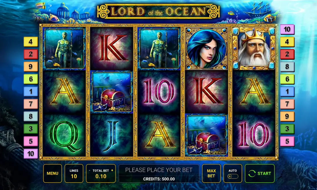 Lord of the Ocean Slot Vorschau